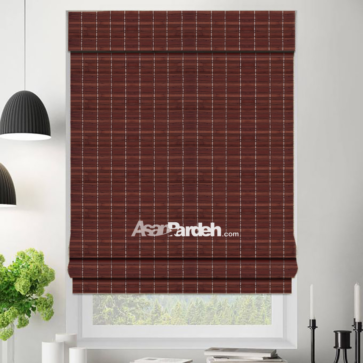 پرده حصیری بامبو