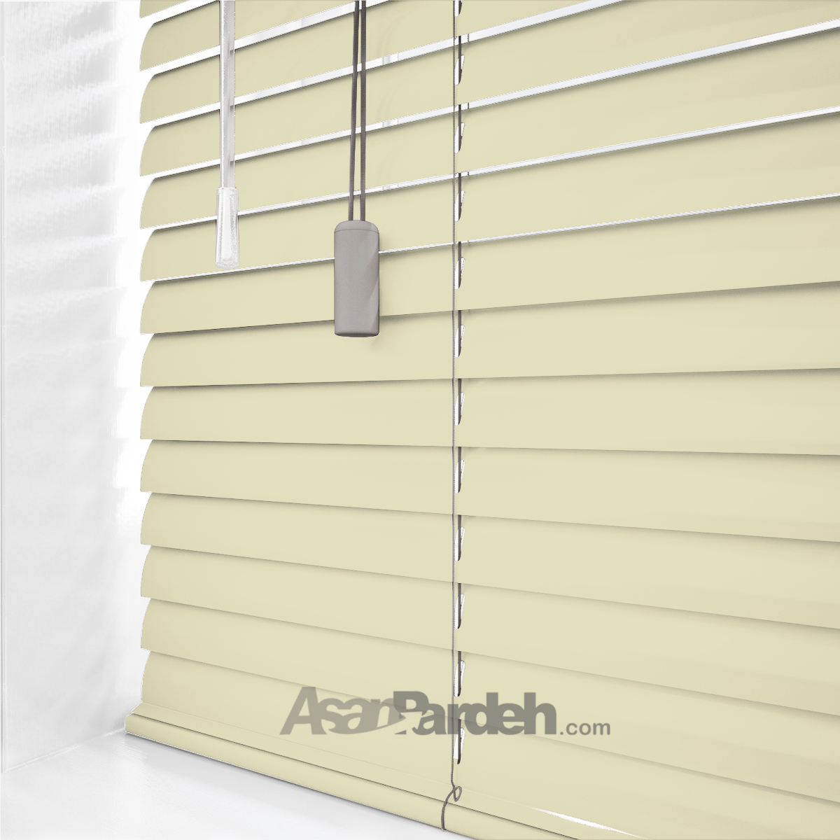 Asanpardeh_venetian_simple_R4010 پرده کرکره فلزی ساده