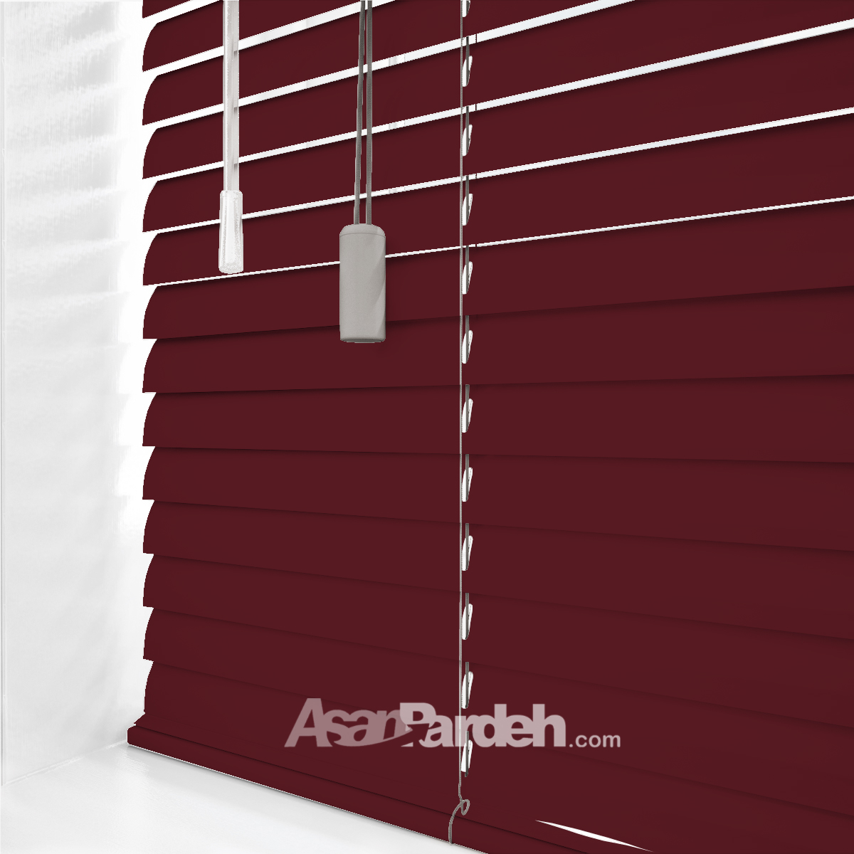 Asanpardeh_venetian_simple_R4038 پرده کرکره فلزی